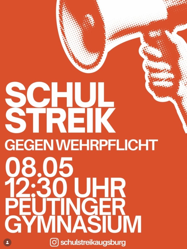 Schulstreik Augsburg 08.05.26